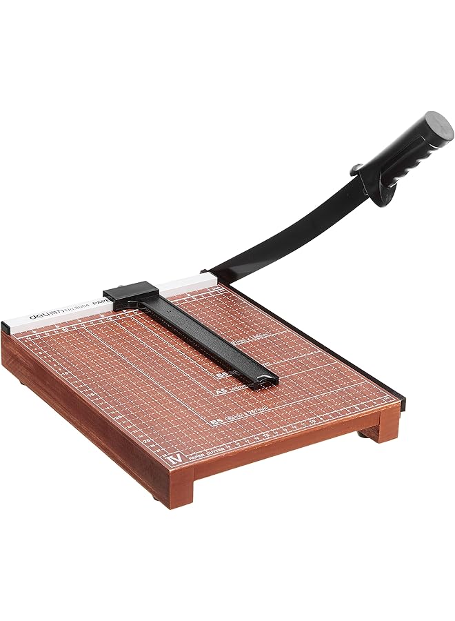 Deli Daily Lever Paper Trimmer Brown - Image 1