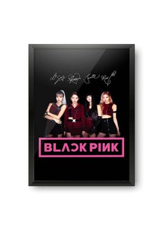 Epic Stuff Epic Stuff Blackpink Fan Art Sketch Design A4 Size Wall Poster With Frame Best Gift For Blackpink FansKPop FansTo Gift Your Loved Ones 