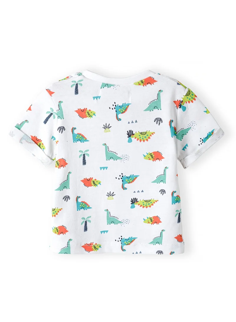 MINOTI Baby T-Shirt and Joggers Set with Dinosaur Print