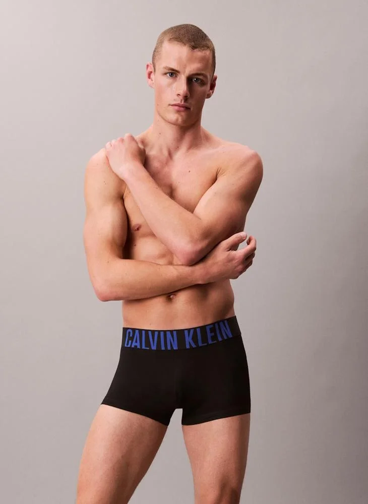 CALVIN KLEIN 3 Pack Low Rise Trunks - Intense Power Micro
