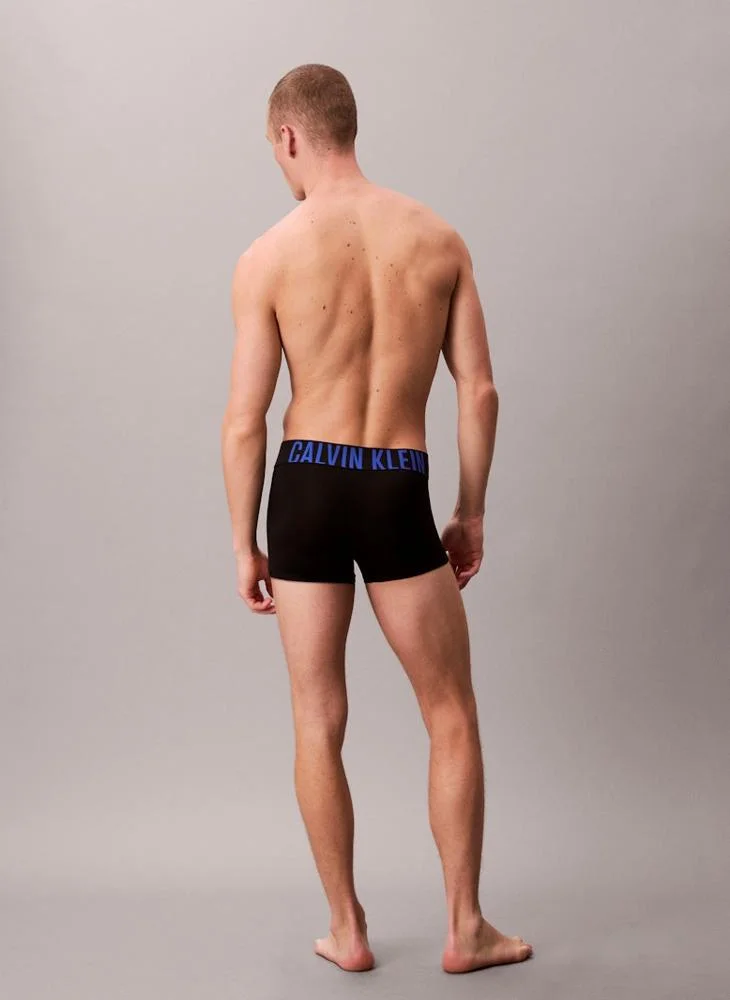 CALVIN KLEIN 3 Pack Low Rise Trunks - Intense Power Micro