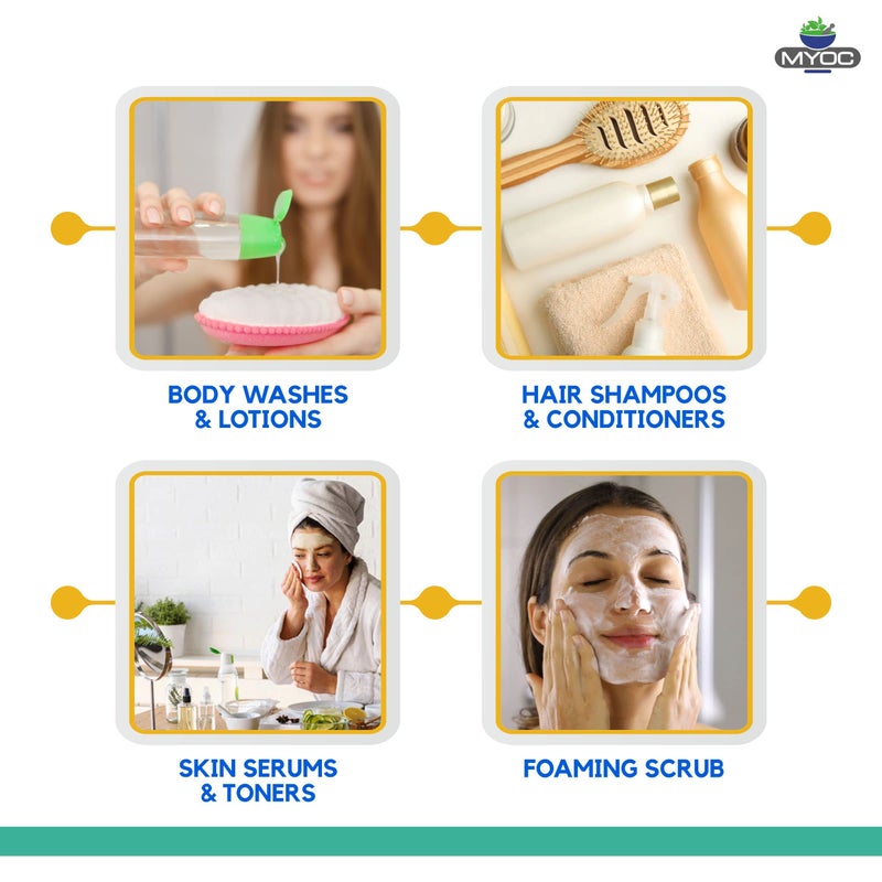 Myoc مسحوق حمض الساليسيليك MYOC | مكونات أصلية نقية بدون ملوثات، درجة تجميلية للاستخدام في العناية بالبشرة DIY والاستخدام الصناعي - 120 جرام - Image 5