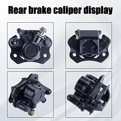 MWMNUN Chinese Rear Brake Caliper Compatible with 90cc 110cc 125cc 150cc 200cc ATV Go Kart Taotao Four Wheeler Coolster Kazuma Roketa Sunl Baja Kinroad Trailmaster XRX 150 250 GT Tomberlin Crossfire - Image 3
