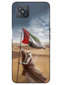 Service Zone Protective Printed Mobile Cover Happy Uae National Day For Oppo A92S  - Image 1