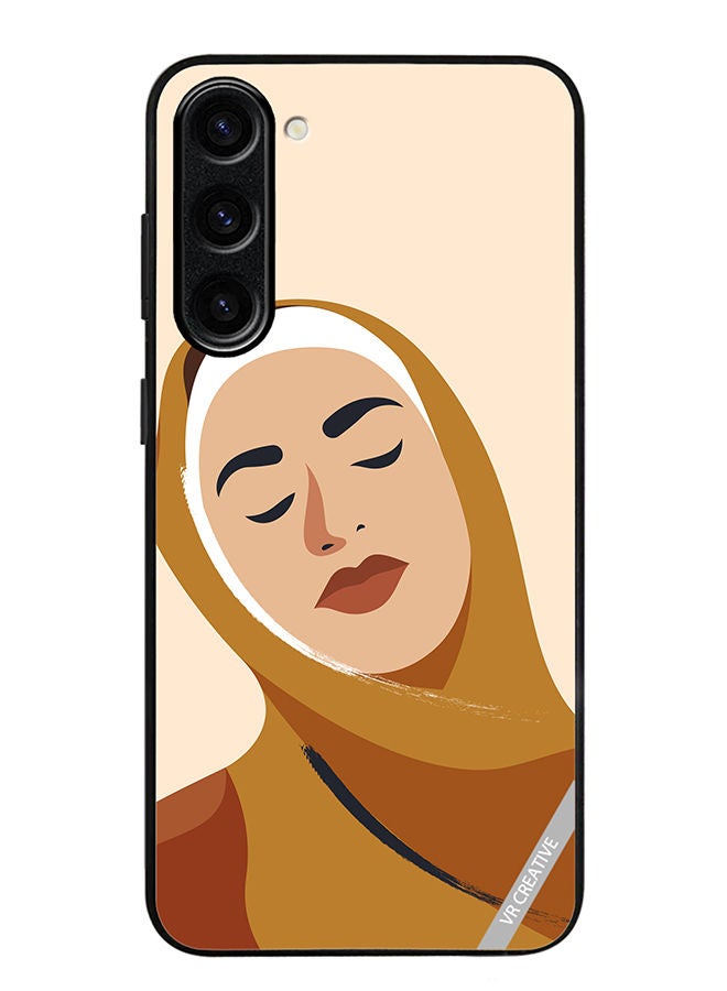 VR CREATIVE Protective Case Cover For Samsung Galaxy S23 Cartoon Woman Shape Design Multicolour - Image 1