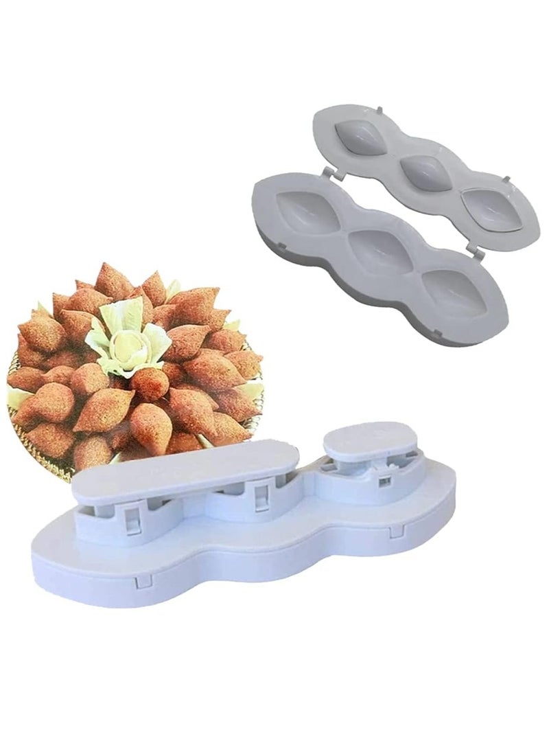 DubaiGallery New Manual Meatball Maker Kibbeh Express Plus Rolls Cake Processor Minced Meat Mold Desserts Home Kitchen Tools  - Image 2