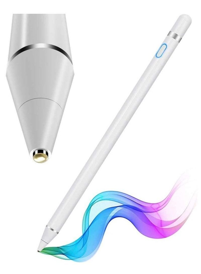 Digital Stylus Pencil For All Android Tablets and iPhones, iPad and Phones White - Image 1