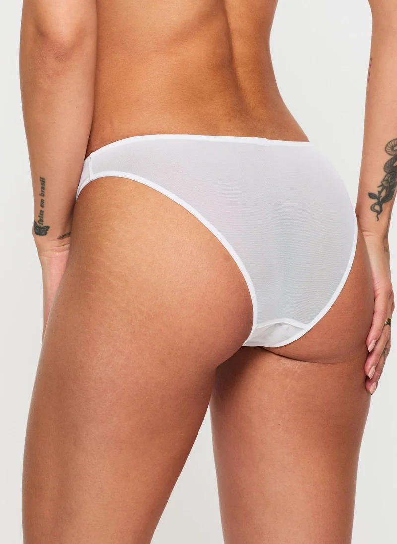 Ann Summers Ann Summers Sexy Lace Planet Crotchless Brazilian White