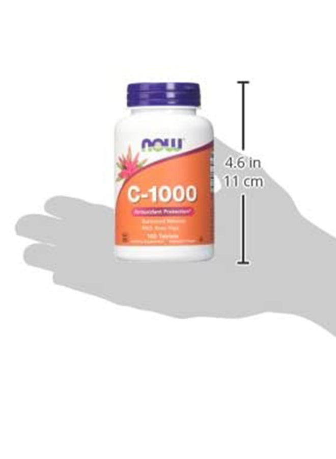 ناو فودز فيتامين C-1000 بتحرير طويل الأمد مع ثمر الورد - 100 قرص - Image 3