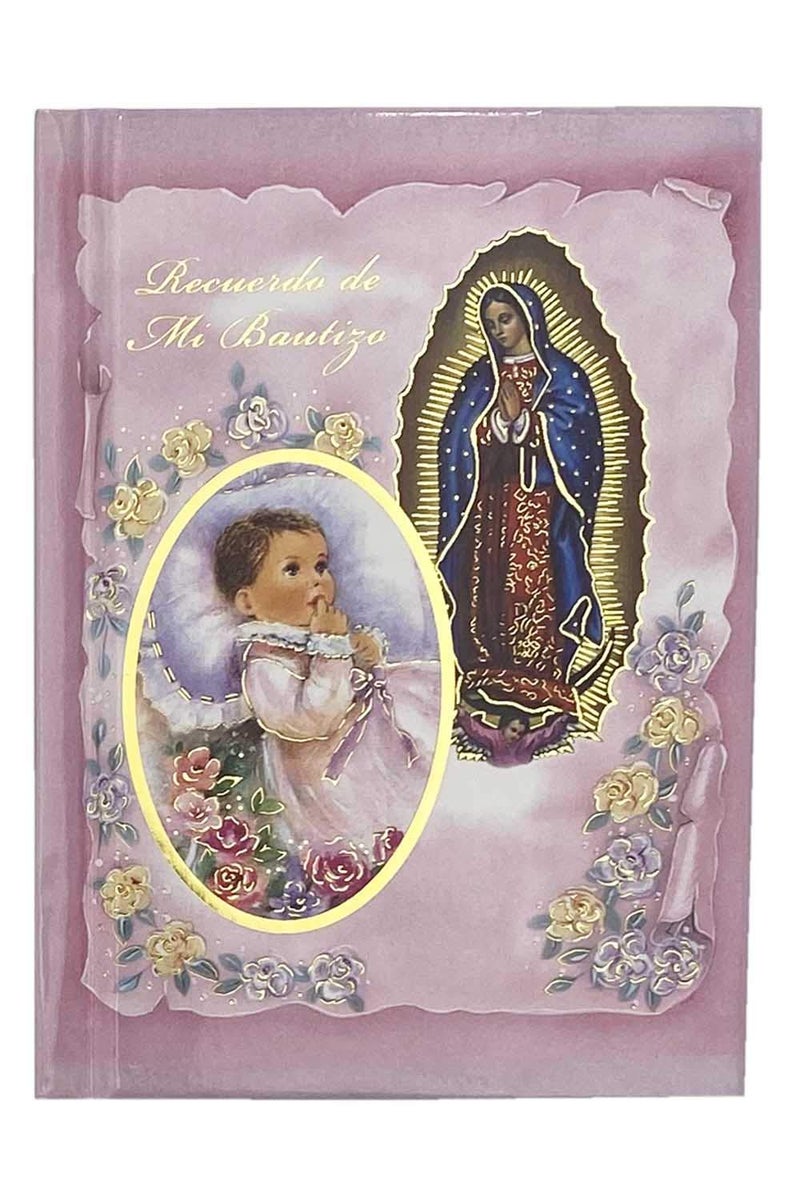 Pink Princess Baptism Candle Set for Boys Girls - Baptism Set Catholic with Candle - Velas para Bautizo de NiÃ±o Set NiÃ±a (Pink) - Image 2