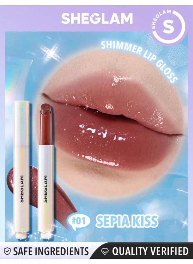 Pout Perfect Shine Lip Plumper 2 G Sepia K***