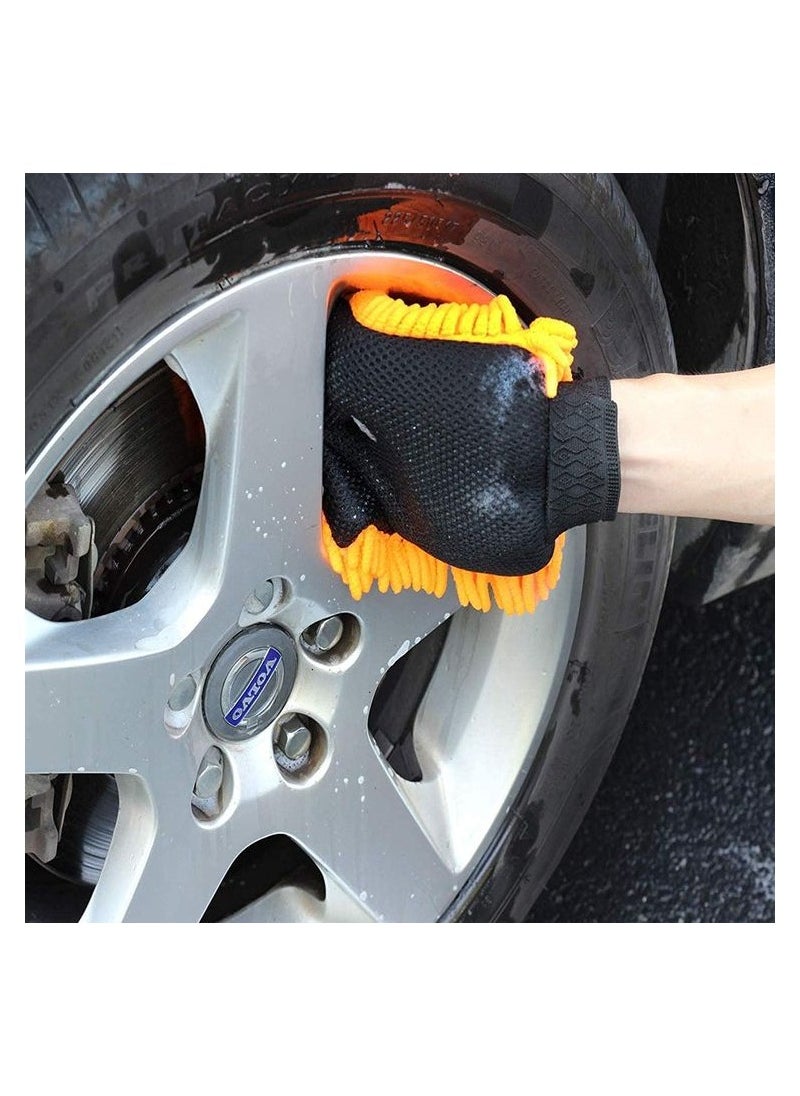Generic - Car Washing Cleaning Glove Microfiber Chenille, Safely Washing Glove For Car Home 1PC - Image 1