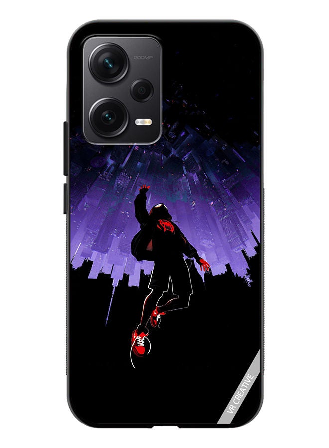 VR CREATIVE Protective Case Cover For Xiaomi Redmi Note 12 Discovery Spiderman In Space Design Multicolour - Image 1