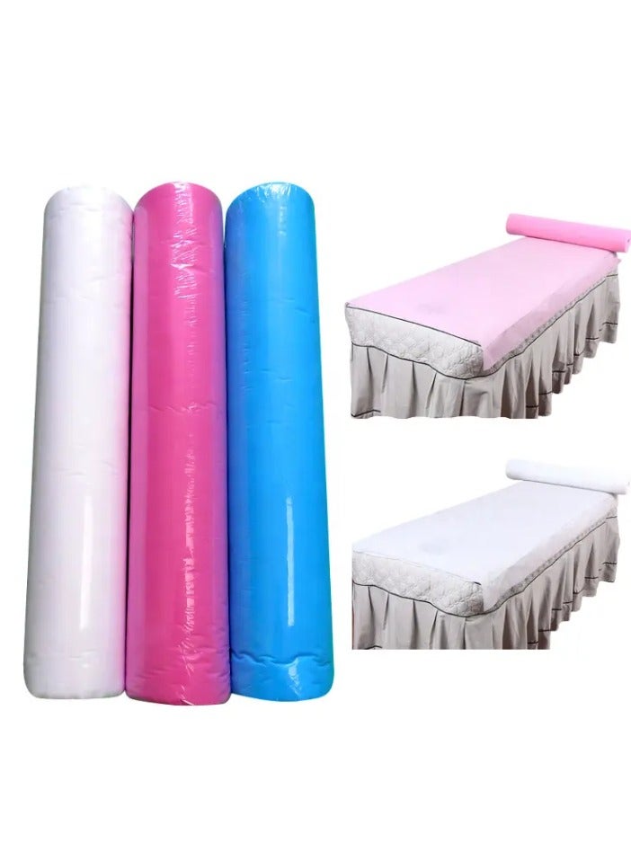 لفة غطاء سرير غير منسوجة ورق سرير التدليك 50 ورقة لفة ورقة مقاس 180 * 80 سم - Image 4