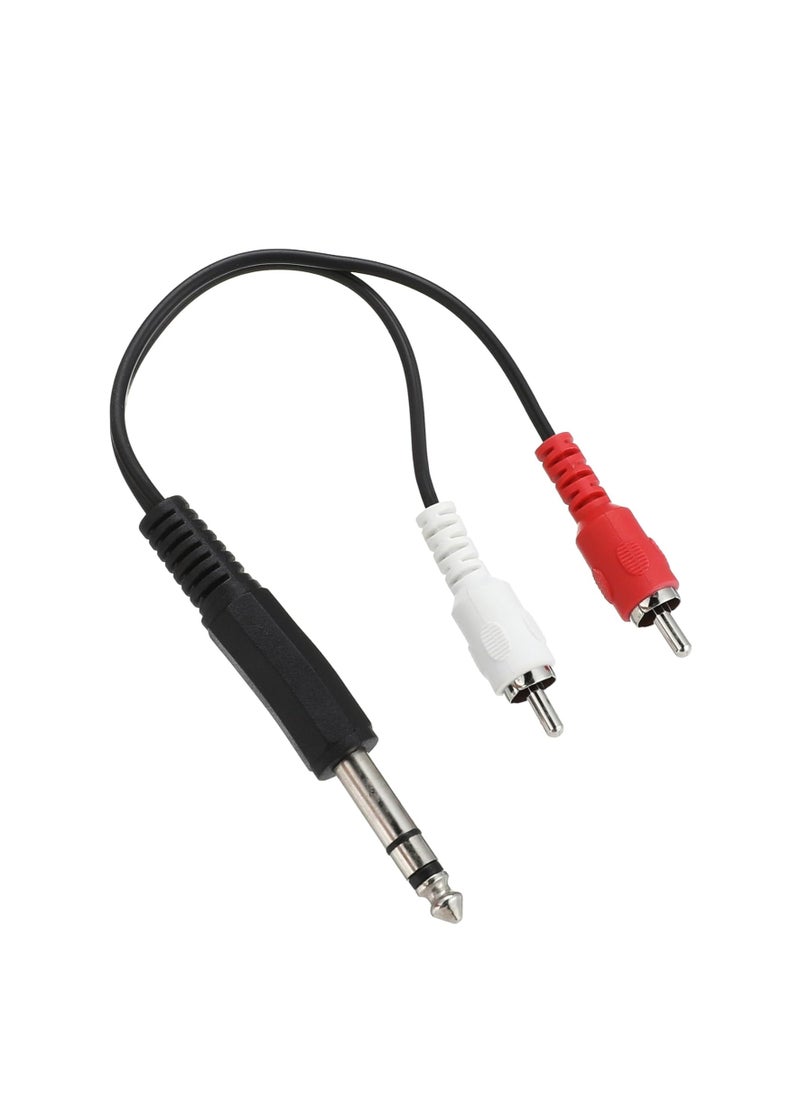 Keendex 1807 2 in 1 audio splitter cable, 6.35 mm - black - pzsku/Z5FBFD2899D21E284FBE2Z/45/_/1721034598/1ff5e871-5054-42c7-969b-292b42025b05