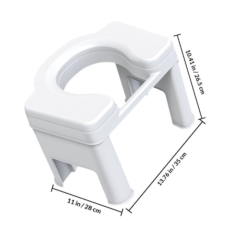 🚽 كرسي خطوة للحمام بقاعدة غير قابلة للانزلاق للاستخدام المريح - Image 2