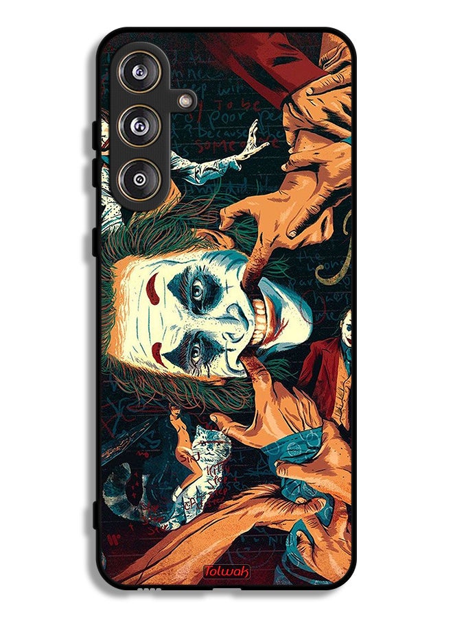 Tolwak Samsung Galaxy F55 5G Protective Case Cover Joker Art - Image 1
