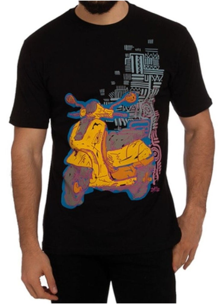 Biggdesign Biggdesign Motorcyle Mens Crew Neck T-Shirt  - Image 1