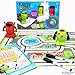 MUKIKIM TracerBot Set 2 Robot Set Mini Inductive Robot That Follows The Black Line You Draw Fun Educational and Interactive STEM Toy Includes Trail Map Dry Erase Board and Playbook - Image 3