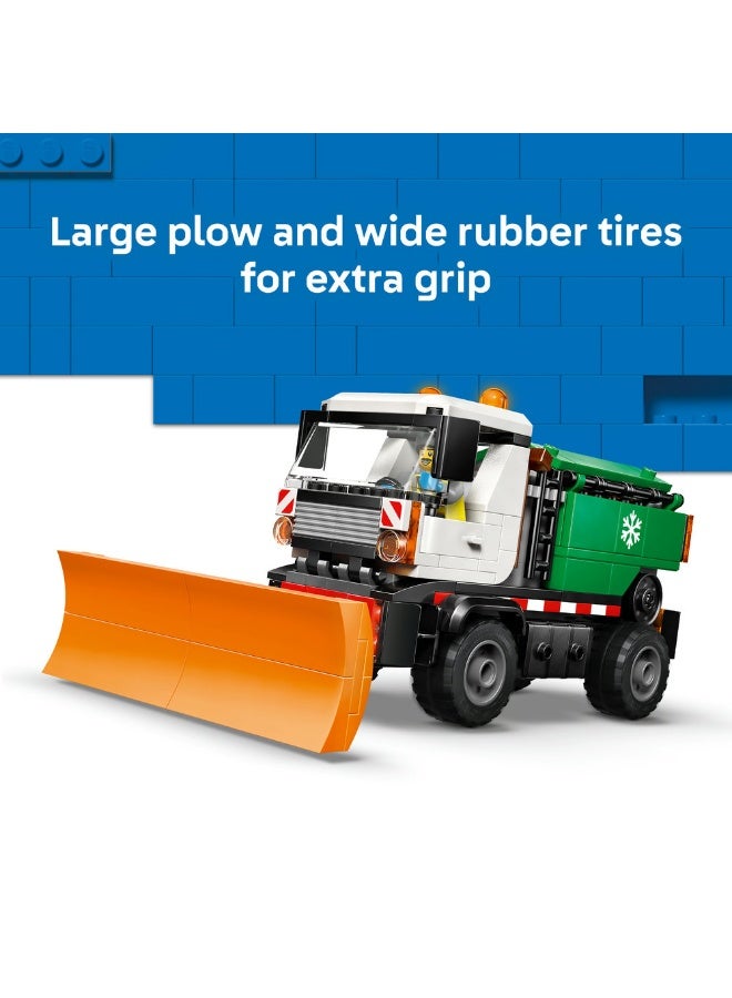 ليغو سيتي كاسحة الثلوج، مجموعة بناء للأطفال بعمر ٦ سنوات وأكثر (٢٦٣ قطعة) 60490 - Image 4