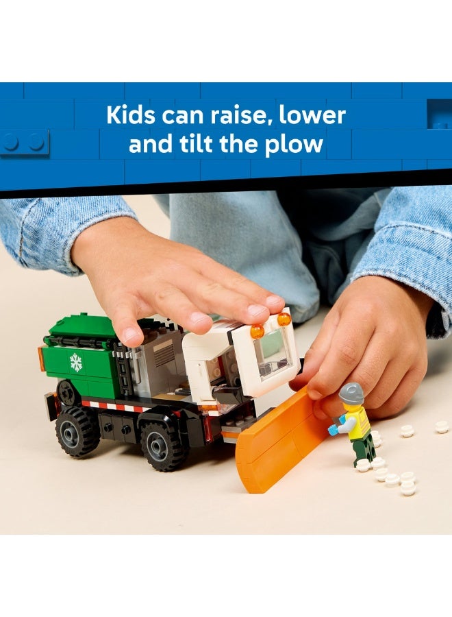 ليغو سيتي كاسحة الثلوج، مجموعة بناء للأطفال بعمر ٦ سنوات وأكثر (٢٦٣ قطعة) 60490 - Image 5