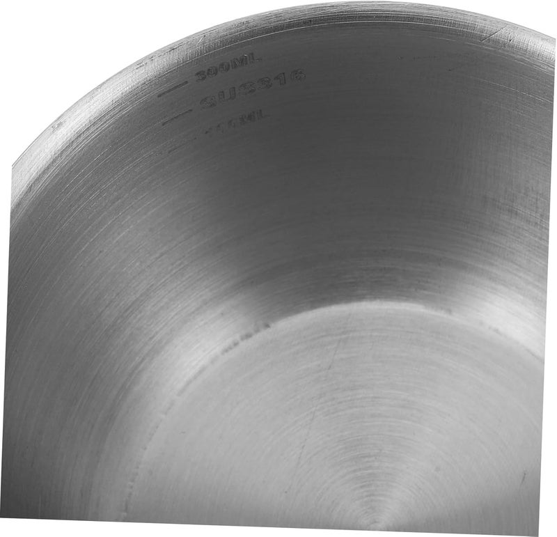 Mini Stainless Steel Saucepan with Handle Dual Spout Butter Warmer Small Cooking Pot for Oil Heating Milk Chocolate Melting Compact and Kitchen Essential - Image 3