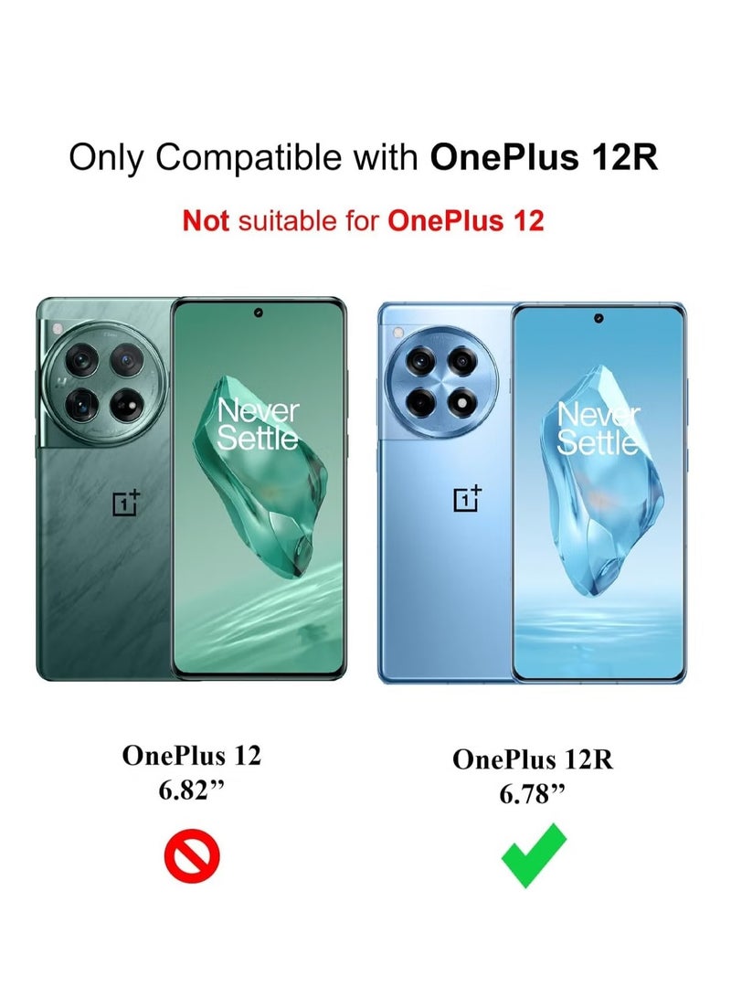 ELTRAZONE OnePlus 12R 2024 Liquid Gel Rubber Bumper Case  Slim Shockproof Protective Cover with Soft Microfiber Lining for OnePlus 12R 5G 2024 - Image 2