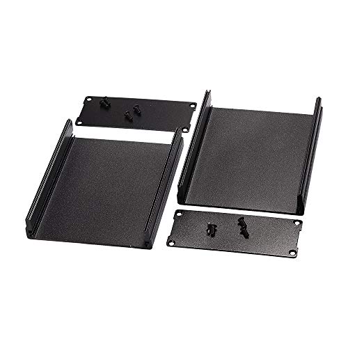 Eightwood Aluminum Electronic Project Box Enclosure Split Body Case DIY 4.72 x 3.82 x 1.57 inch (LxWxH) - Image 3