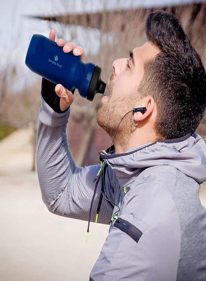 سيمبلي بيور هايدريشن زجاجة مياه Simply Pure Hydration - Purist سعة 22 أونصة من Specialized Bikes (Tide) - Image 5