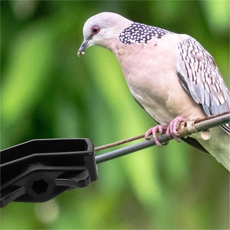 Black Wire Tensioner 40PCS Heavy Duty Plastic Steel Mounted Fence Rope For Garden - Image 4