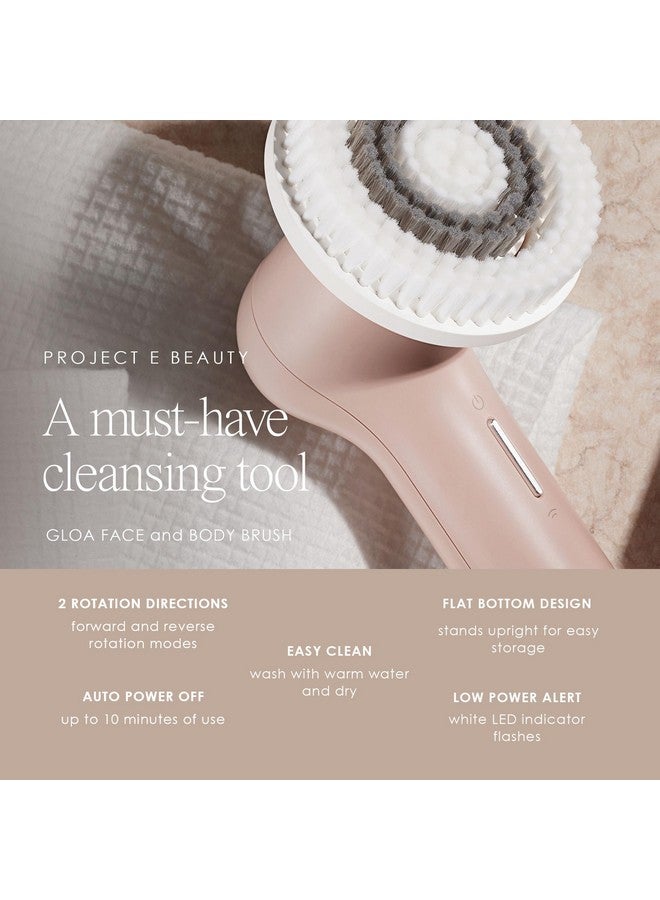 Project E Beauty Gloa Face And Body Cleansing Brush By Project E Beauty 3 Cleaning Brushes Pore Cleaner Scrub Brushes For Cleaning Exfoliate For Face & Body Brush Cleaner For Body Waterproof Skin Care Kit - Image 4