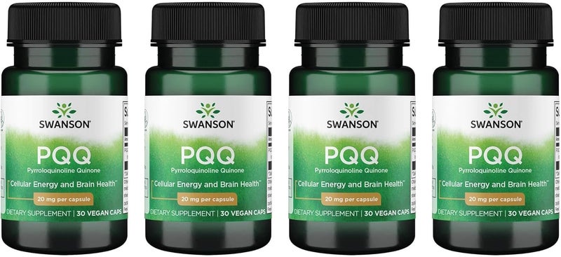 SWANSON PQQ Pyrroloquinoline Quinone 30 Vegan Caps for Adults - Image 1