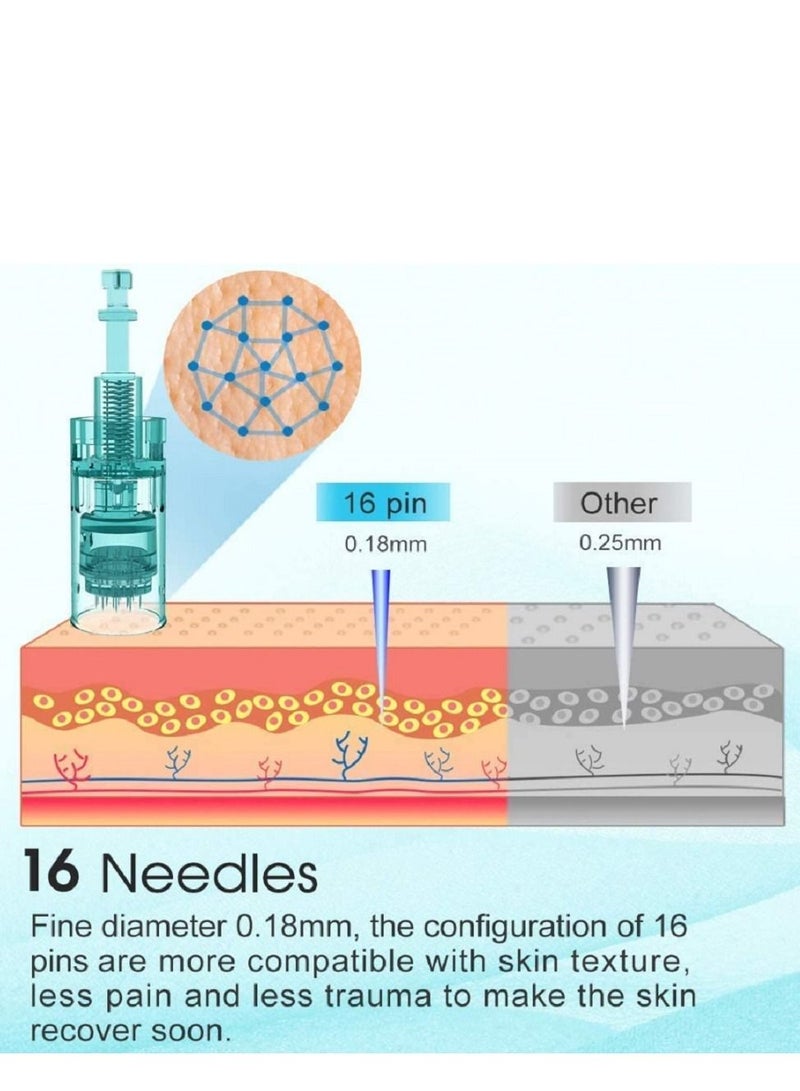 Derma Pen A6S Electric with 2pcs Needles Wireless Microneedling Professional Derma Dr.pen Auto Micro Mesotherapy Beauty Machine