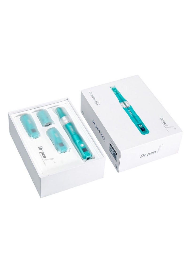Derma Pen A6S Electric with 2pcs Needles Wireless Microneedling Professional Derma Dr.pen Auto Micro Mesotherapy Beauty Machine