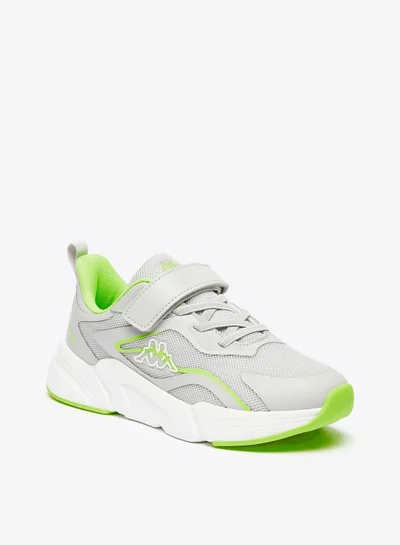 كابا Boys Textured Sports Shoes with Hook and Loop Closure