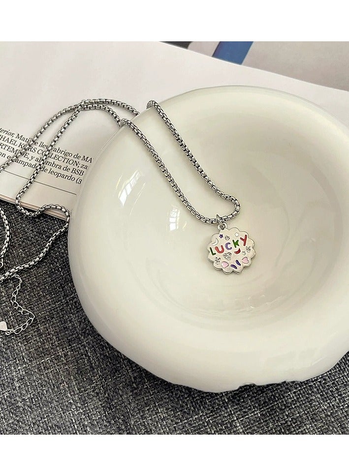 Goolsky Lucky Charm Pendant Necklace – Dainty Symbolic Jewelry for Women, Minimalist Daily Wear Gift, Lucky Meaning - Image 5
