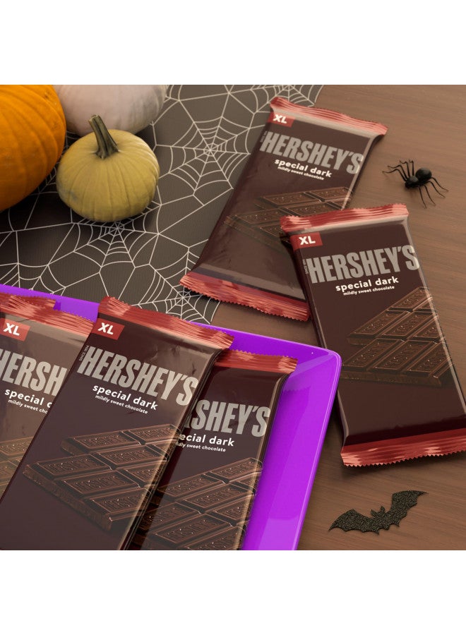 Hershey's HERSHEY'S SPECIAL DARK Mildly Sweet Dark Chocolate XL, Candy Bulk Pack, 4.25 oz (12 Count)  - Image 4