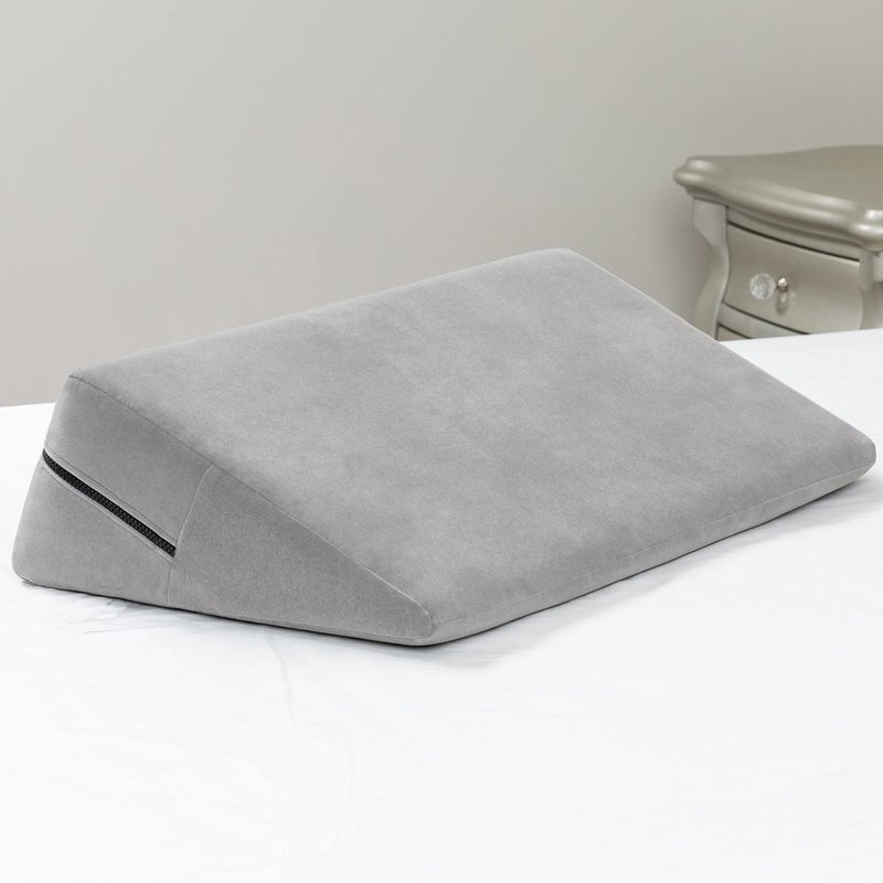 AVANA Avana MicroVelvet Slant 7 Height  Firm Density Bed Wedge for Back and Knee Support 
