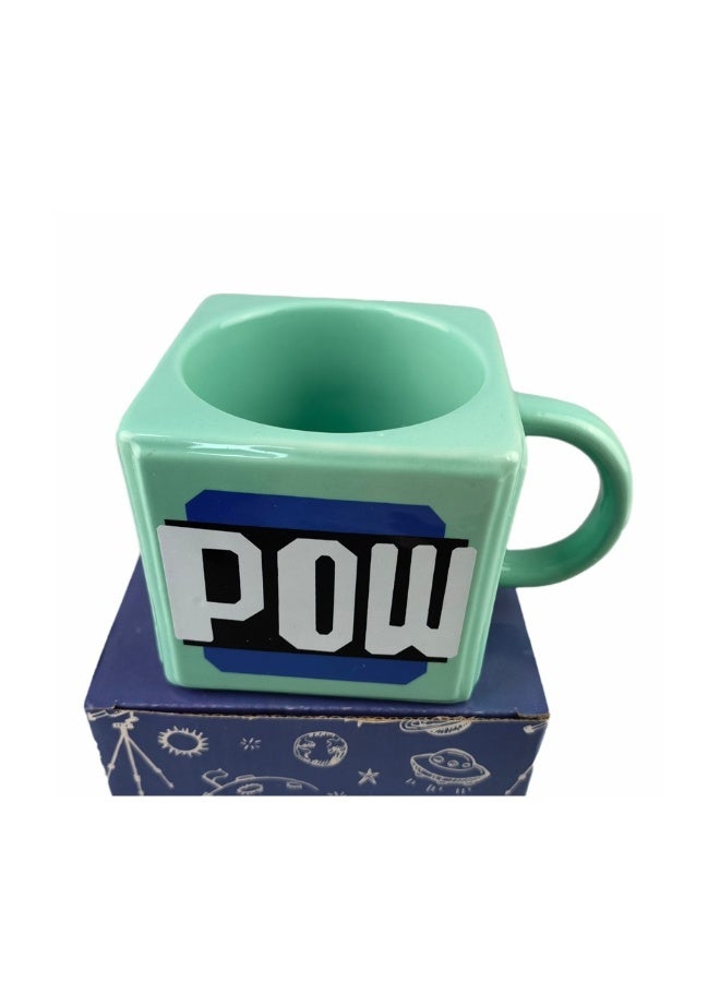 Beauenty My world game around Mario mug Zelda square water cup double TNT coolie cup/Mario water cup 
