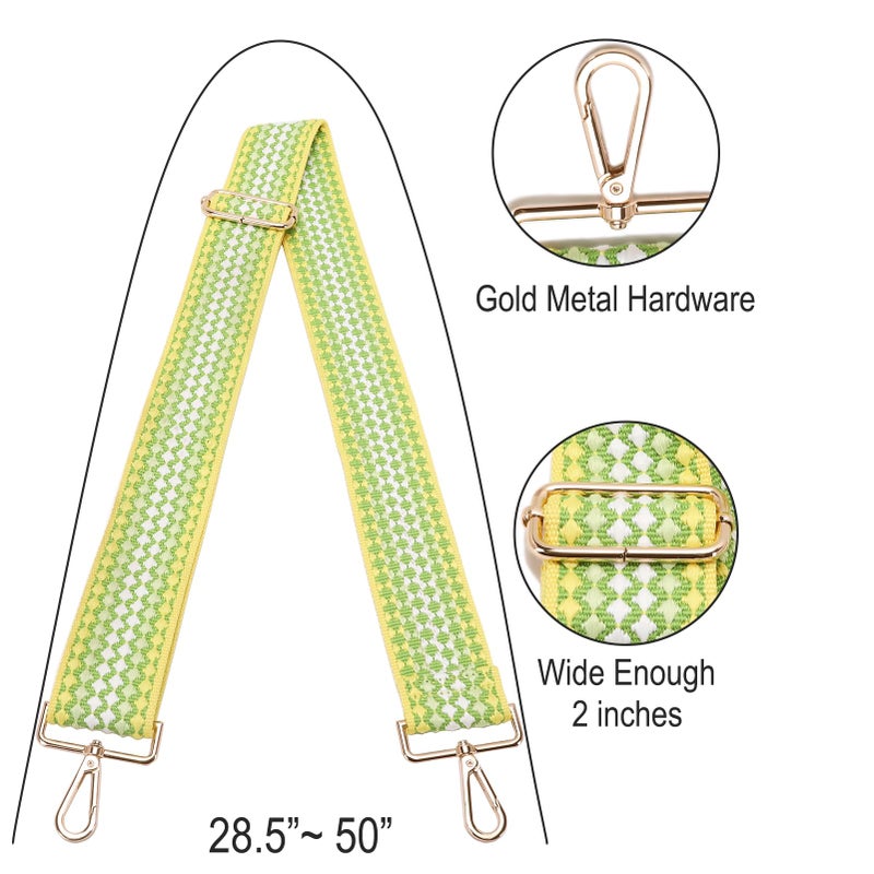 GINJKGO Purse Straps Women's Crossbody Handbags - Purse Straps Replacement Crossbody, Changeable Shoulder Strap for Crossbody Bag - Image 3