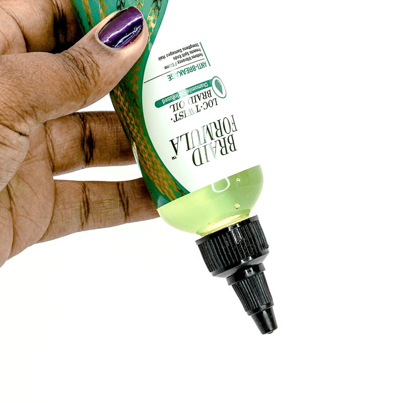 EBIN NEW YORK Loc, Twist, Braid oil - Chamomile, 4oz/ 120ml | Moisturizing and soothing Formula with Choamomile Oil - Perfect for Braids - Image 3