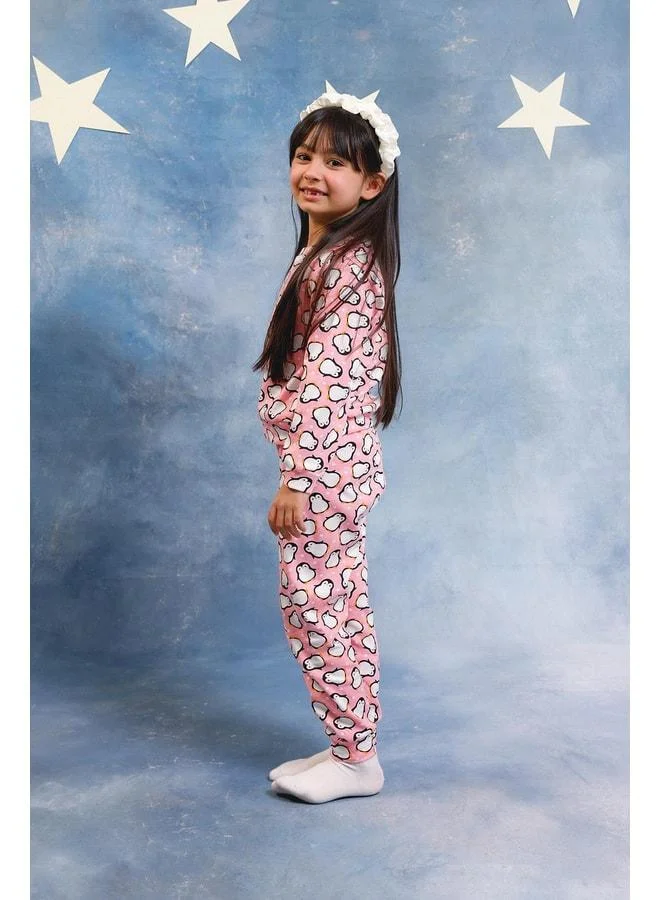 Perendi Girl 100% Cotton Pajama Set.