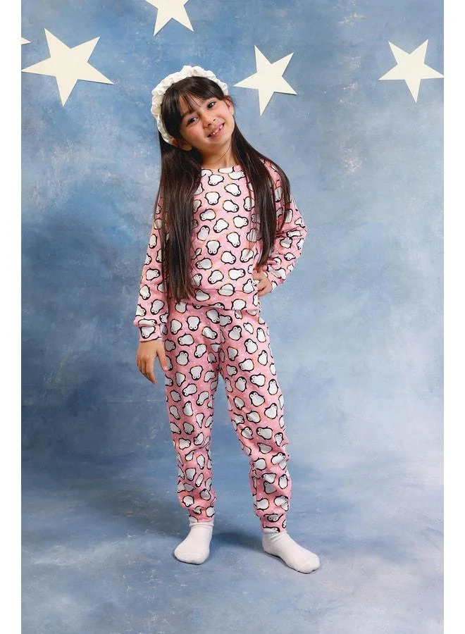 Perendi Girl 100% Cotton Pajama Set.