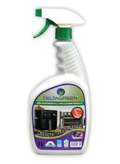 DELTA GREEN DELTAGREEN Air Fryer Deep Cleaner Eco-Friendly Degreaser for Stubborn Grease & Odors Safe for Appliances 1L 