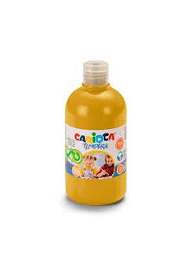 carioca Tempera Bottle Pastel Color Gold