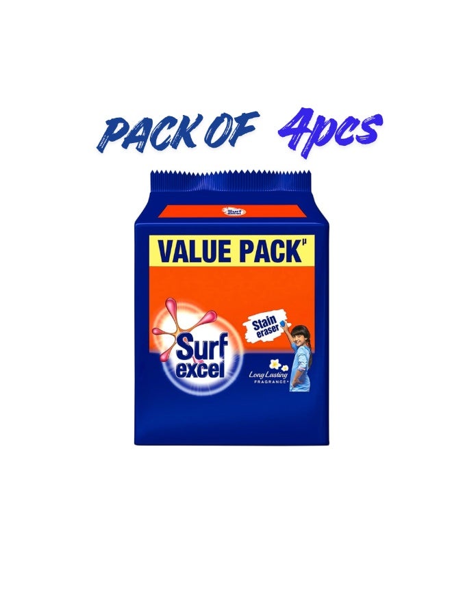 سيرف إيكسل صابون سرف إكسل لغسيل الملابس 200 جم – قوة فعالة لإزالة البقع الصعبة (Pack of 4pcs) - Image 1