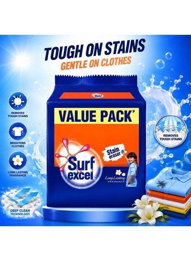 Surf Excel Washing Soap Bar 200g, Pack of 4 - Image 3
