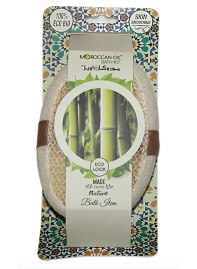 Moroccan Oil Bath Sponge SS1015-N – Deep Cleansing Body Sponge for Smooth & Soft Skin - Image 1