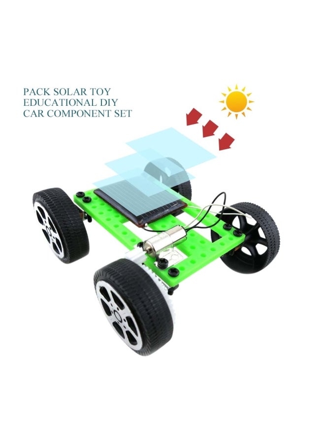 Solar Powered Educational DIY Car Kit Toy - Image 2