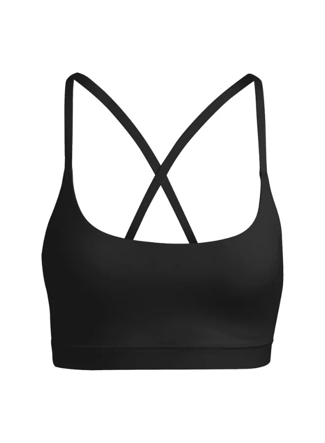 Adidas Adidas All Me Ls W Black Training Bra For Women